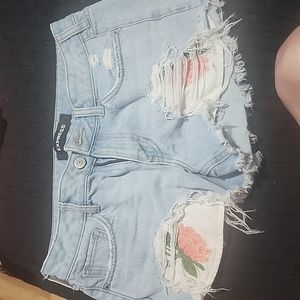 Express jean shorts short size 2 cute
